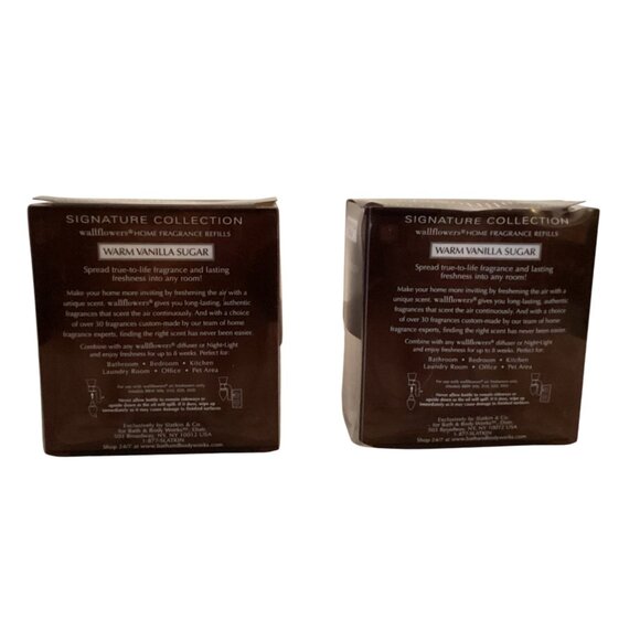 4 Bath & Body Works Wallflowers Warm Vanilla Sugar Home Fragrance Refills - Picture 2 of 6